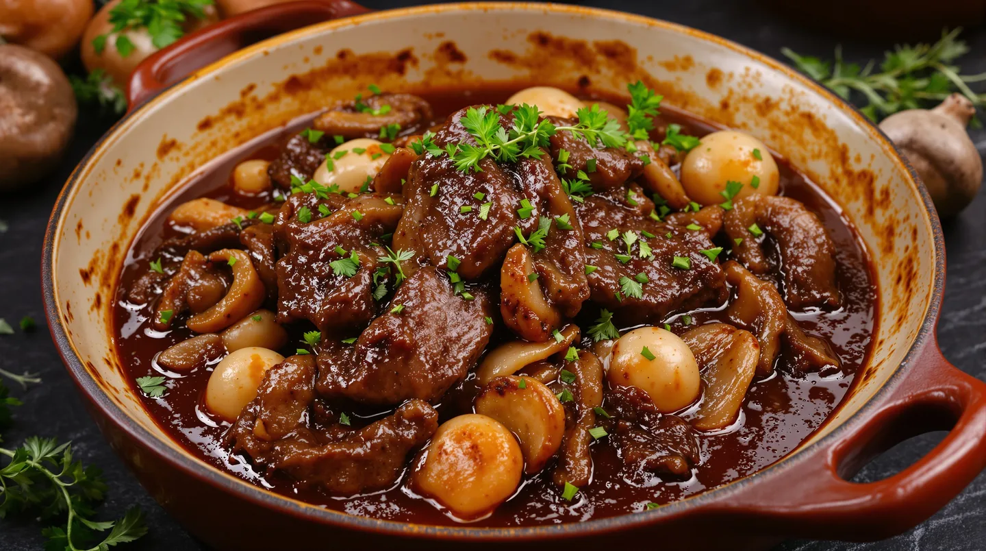Cette technique divise par trois le temps de votre boeuf bourguignon maison