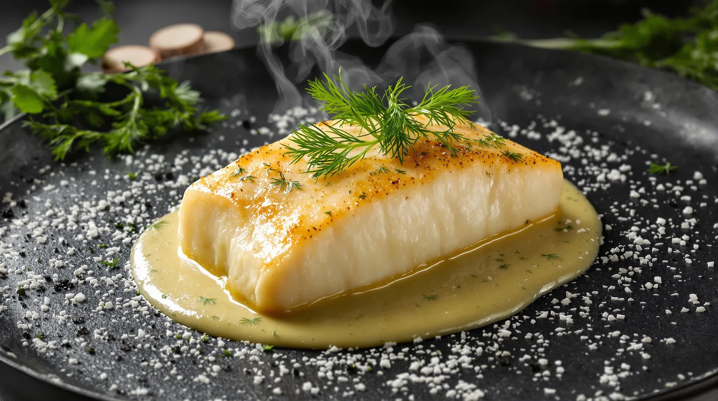 Cette sauce crémeuse au fenouil révèle toute la délicatesse du cabillaud