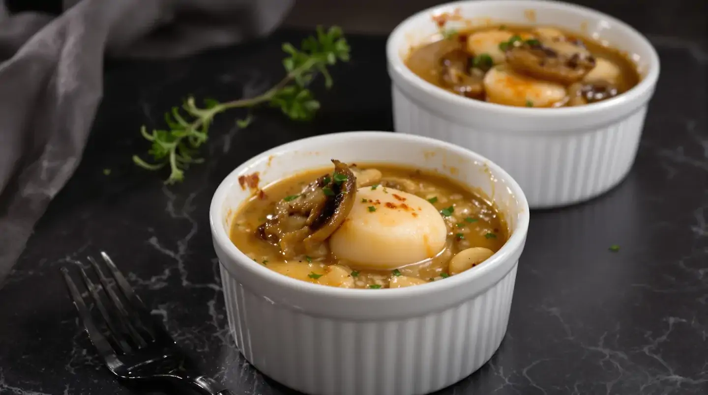 Cette cassolette de Saint-Jacques aux champignons va éblouir vos convives