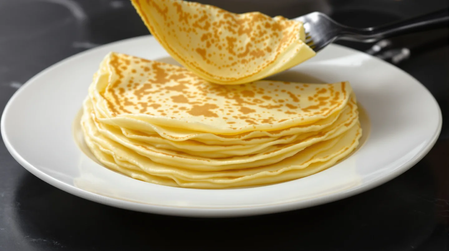 Ce geste secret garantit des crêpes qui ne collent jamais à la poêle