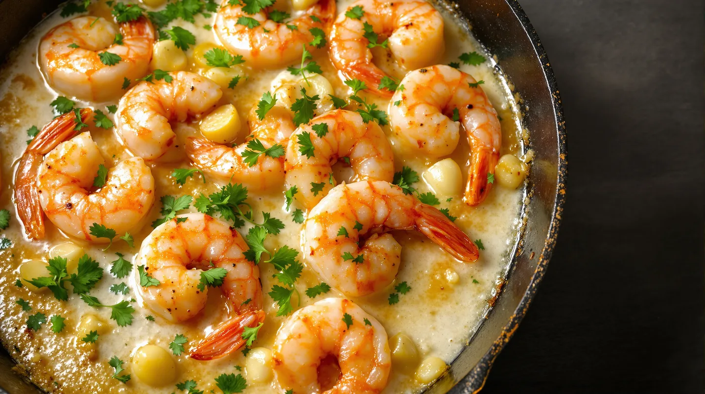 Cette technique au beurre blanc rend vos crevettes à l'ail irrésistibles