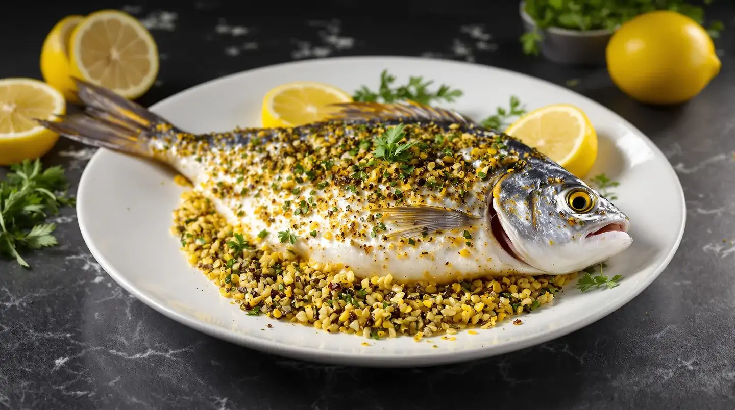 Cette dorade royale en croûte d'herbes va transformer vos dîners