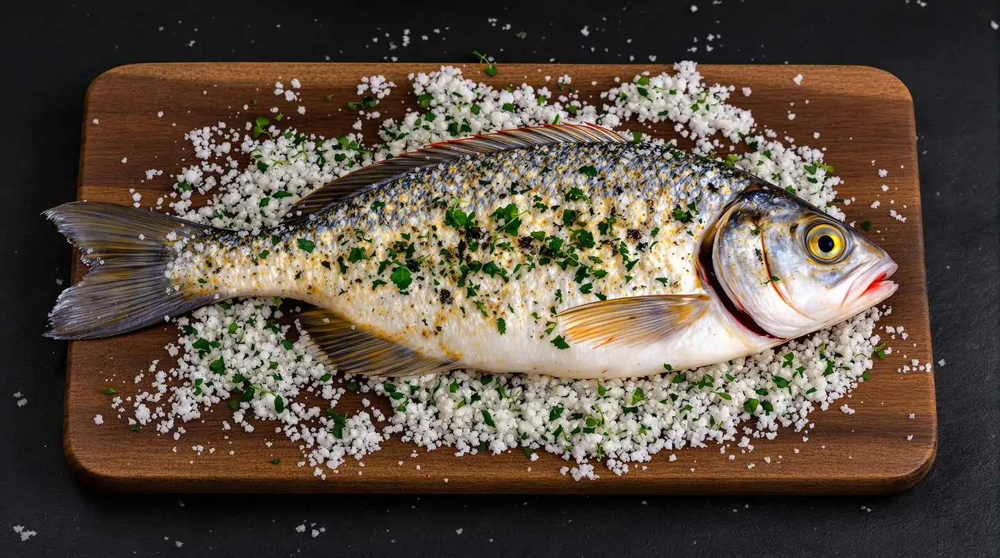 Cette dorade en croûte de sel va révolutionner vos dîners méditerranéens