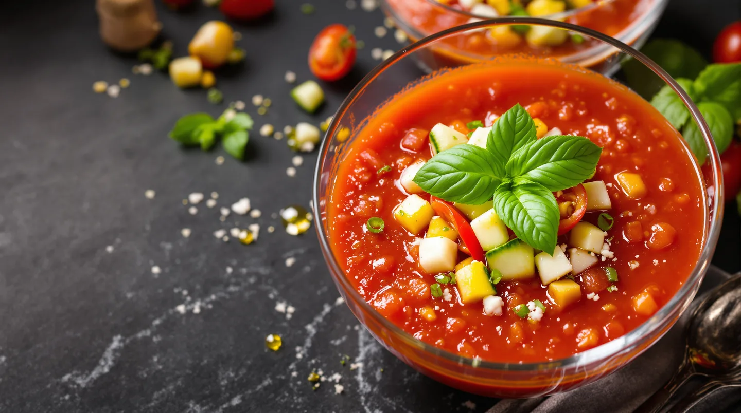 Le secret de ce gaspacho tomate concombre va révolutionner vos étés