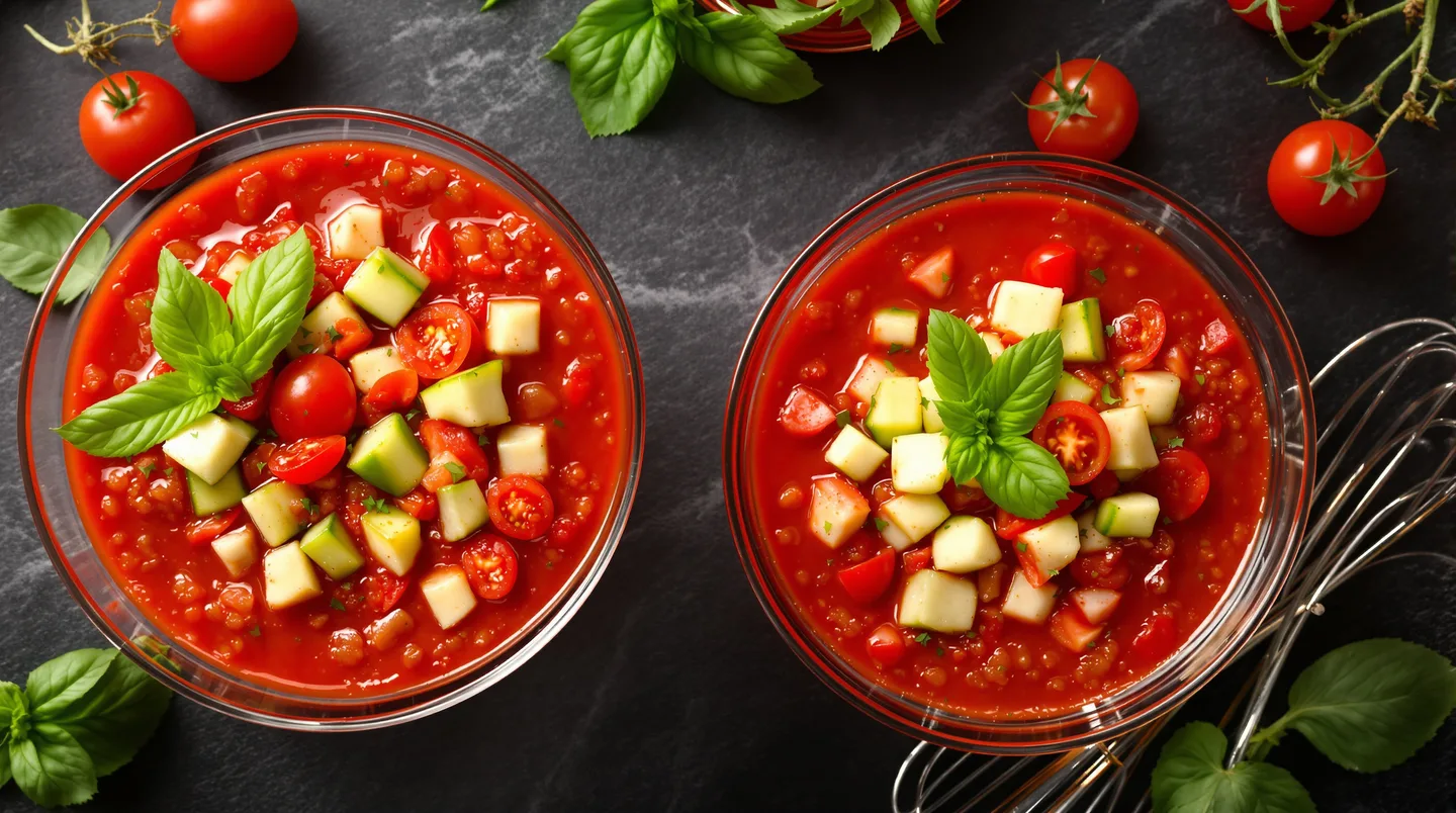 Le secret d'un gaspacho parfaitement équilibré que tous vos invités réclament
