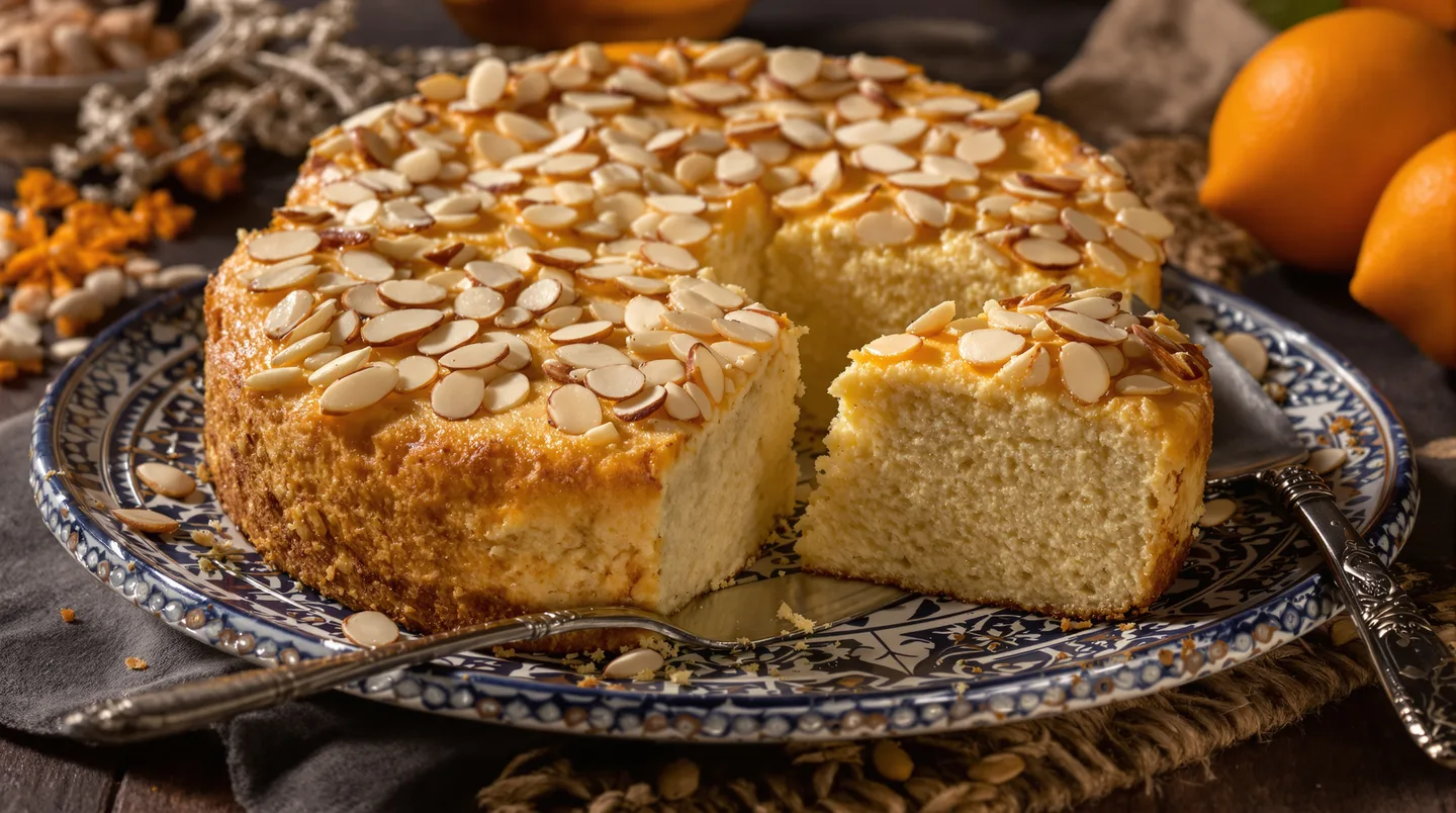 Le secret de ce gâteau marocain aux amandes qui parfume toute la maison
