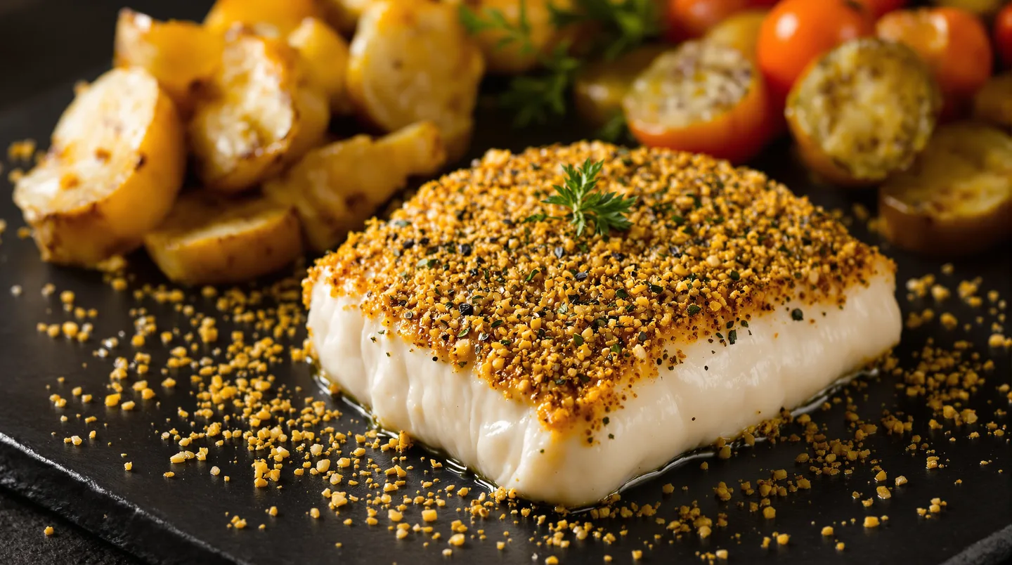 Cette croûte d'herbes révèle tout le potentiel savoureux du lieu noir pas cher