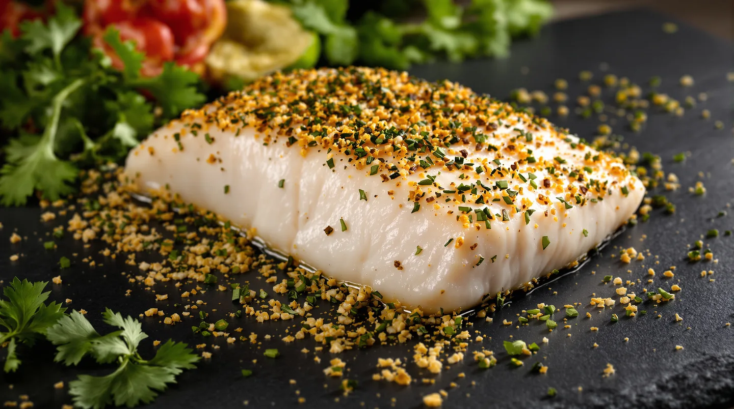 Cette croûte d'herbes révèle tout le potentiel savoureux du lieu noir pas cher