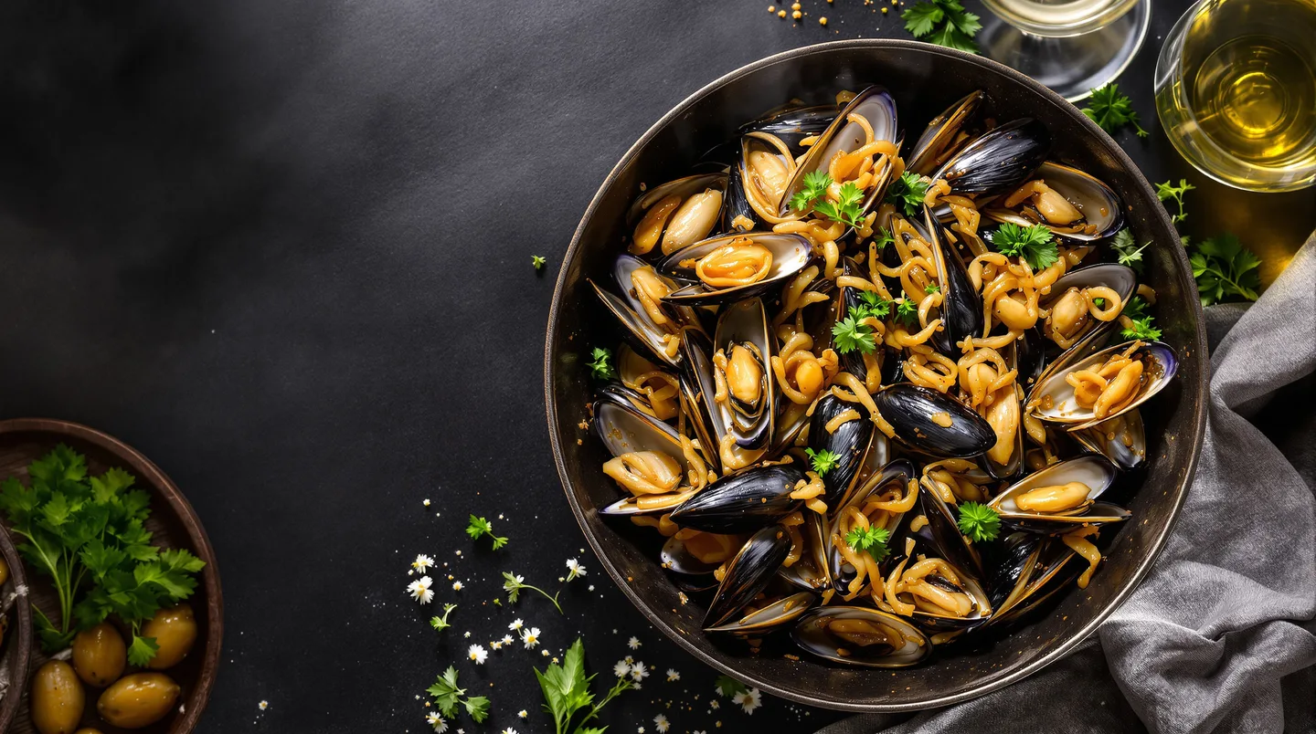 Le secret des échalotes confites qui sublime vos moules au vin blanc