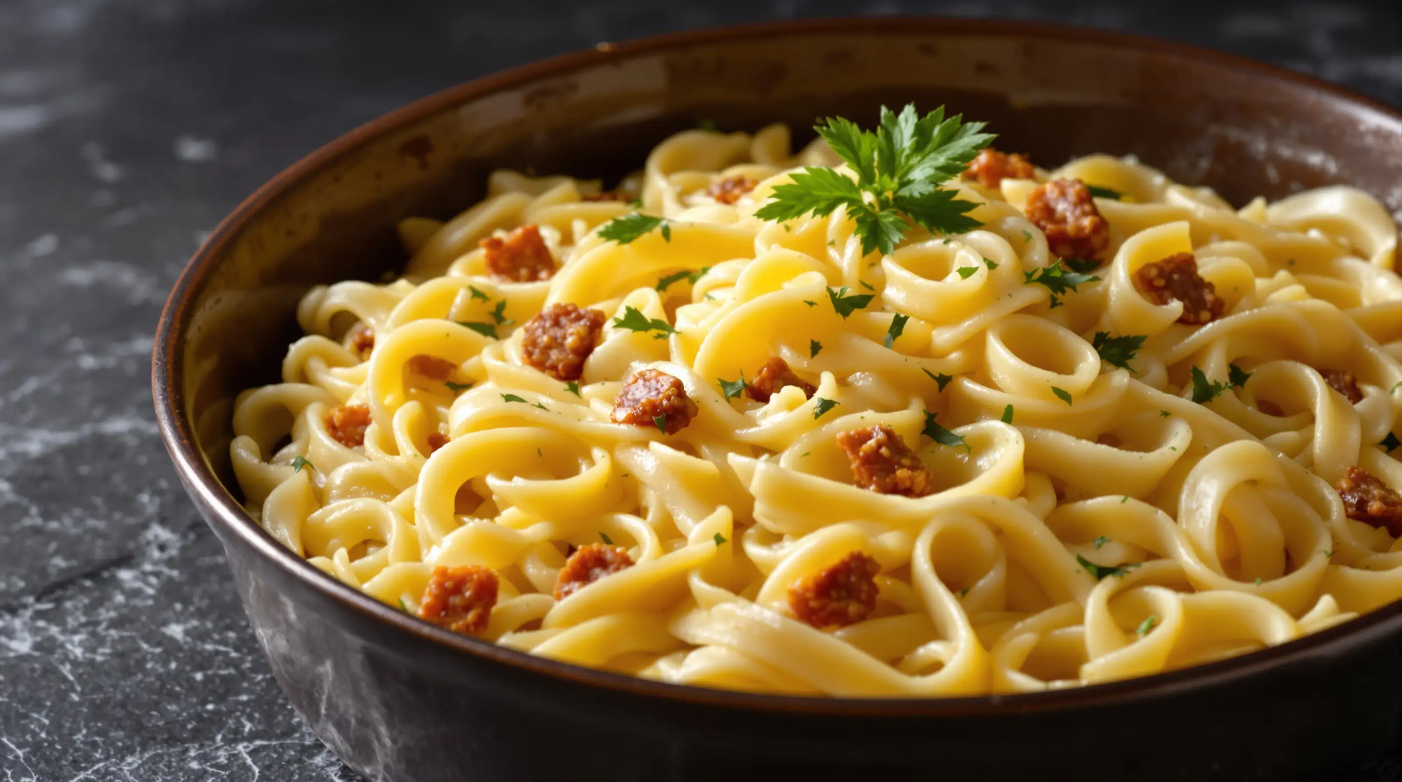 J'ai testé ce plat de pâtes crémeux aux lardons qui cuit tout seul et sauve mes repas de flemme