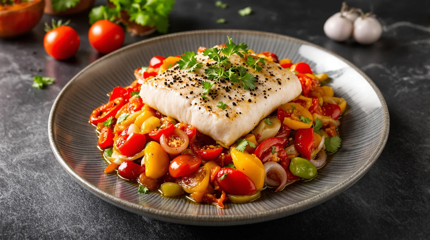 Cette piperade basque authentique sublime votre poisson blanc préféré