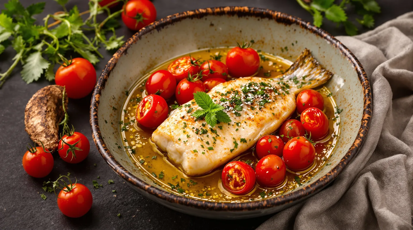 Cette marinade méditerranéenne transforme votre poisson aux tomates