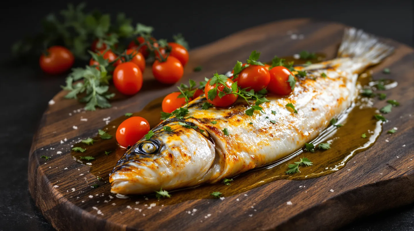 Cette technique de cuisson révèle toute la finesse du rouget barbet méditerranéen