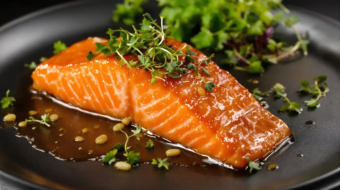 Ce saumon confit au miel et miso lactofermenté va révolutionner vos papilles