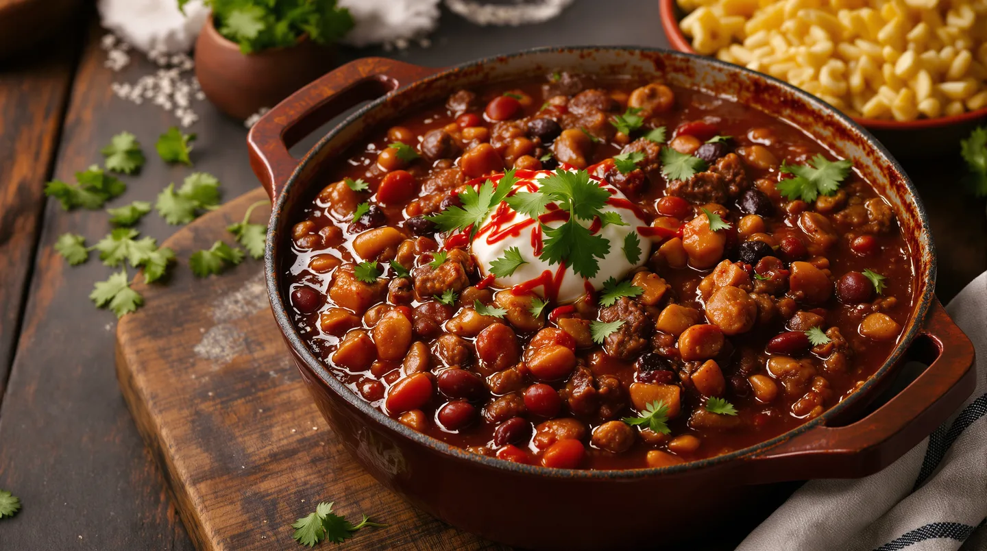 Le secret du chili con carne texan qui rend les haricots rouges irrésistibles