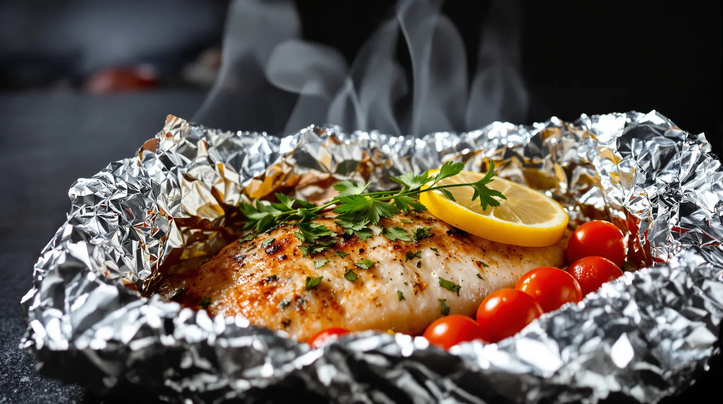 Cette technique de papillote au barbecue garde votre poisson parfaitement moelleux