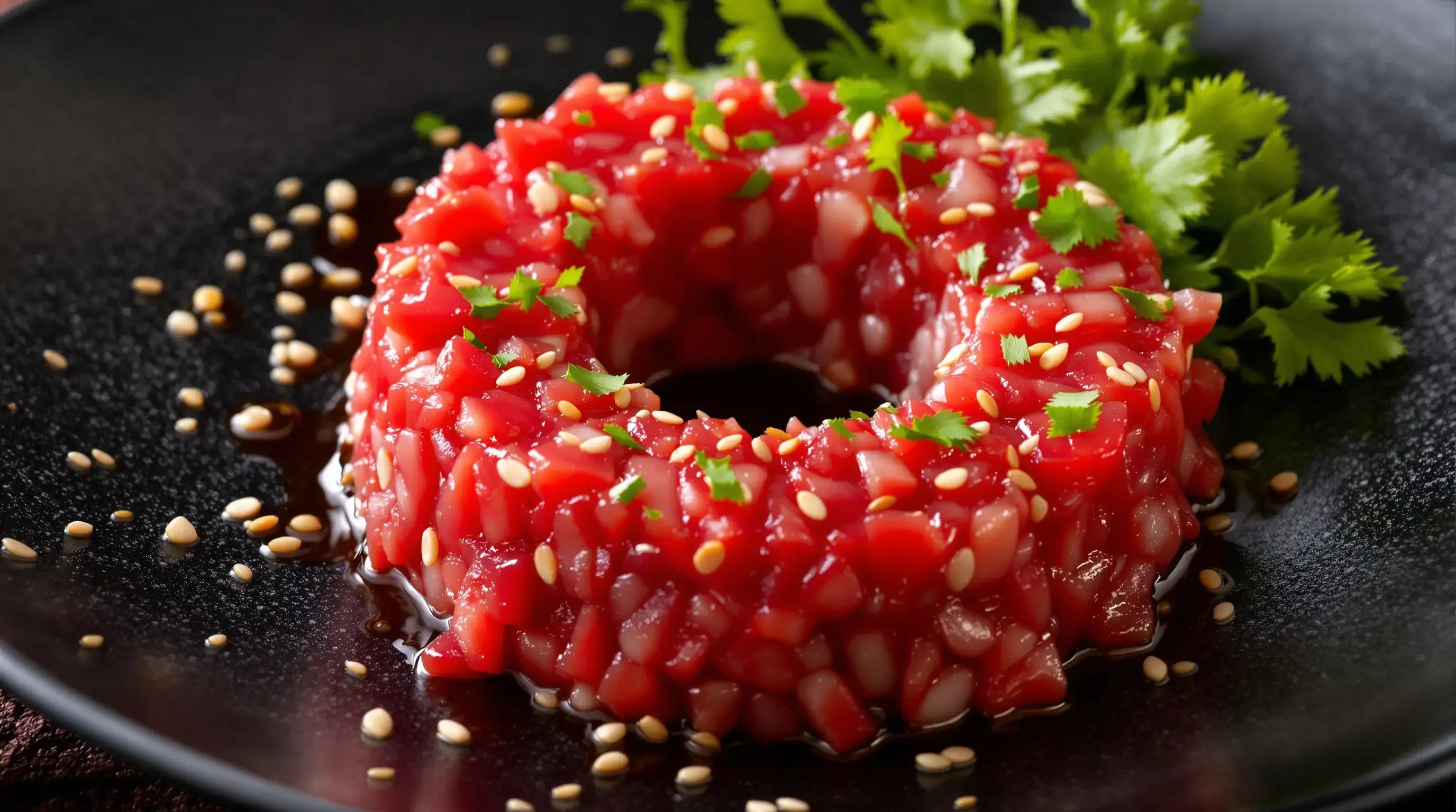 Tartare de thon rouge : frais, précis, addictif